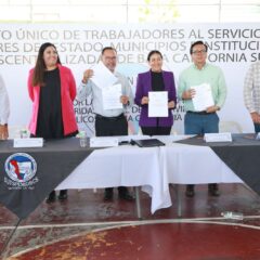 Refrenda Ayuntamiento de La Paz respaldo al Sindicato de Burócratas