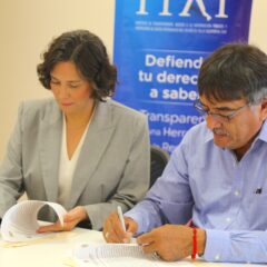 Firman convenio Ayuntamiento de Los Cabos e ITAI para reforzar acciones de transparencia