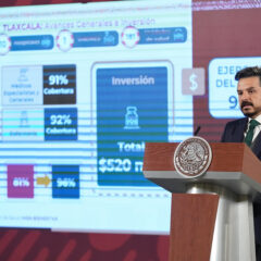 Informa Zoé Robledo avances generales e inversión en Plan de Salud IMSS-Bienestar en siete entidades del país