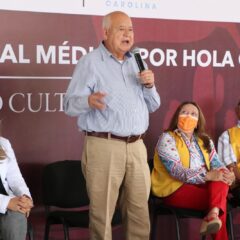 RECIBE GOBIERNO DEL ESTADO, DONACIÓN DE MATERIAL MÉDICO