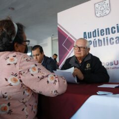 ATIENDE GOBIERNO DEL ESTADO DE BAJA CALIFORNIA SUR, A CIUDADANOS EN AUDIENCIAS