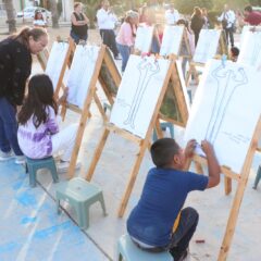 Inició el programa “Maratón de Pintura Infantil” en Cabo San Lucas