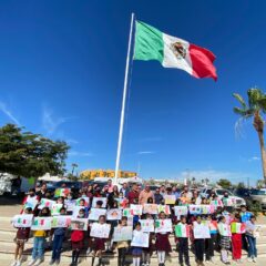 Gobierno de Los Cabos fomenta la identidad con el concurso de dibujo “Nuestra Bandera Nacional desde los Ojos de un Niño