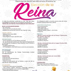 Gobierno Municipal abre convocatoria para la elección de la reina de las Fiestas Tradicionales San José del Cabo 2023