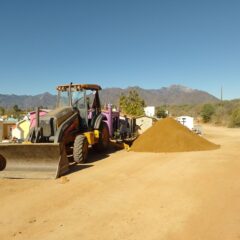 Continúa Servicios Públicos trabajos de limpieza y rehabilitación en vialidades de la zona rural