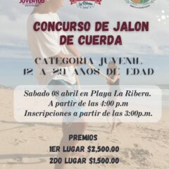 Participa en las actividades que realizará el INJUVE Los Cabos en el marco de la “Semana Santa La Ribera 2023”