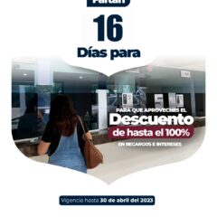 ¡Cuenta regresiva! Tienes 16 días para aprovechar los descuentos de hasta el 100% en tus recargos e intereses en Oomsapas