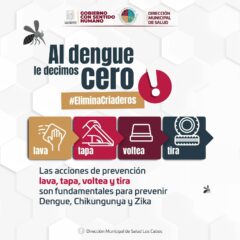 BUSCA LA DIRECCION MUNICIPAL DE SALUD PREVENIR Y EVITAR LA PROLIFERACION DEL DENGUE EN EL MUNICIPIO