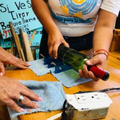 BRINDA EL AREA DE CULTURA AMBIENTAL DE LOS CABOS CURSOS Y TALLERES SOBRE USO CREATIVO DE MATERIAL RECICLADO