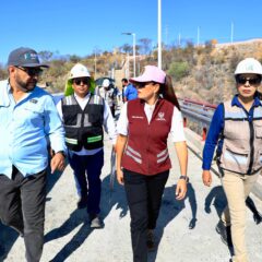  Avanza 85% la obra detoma de la planta potabilizadora de la presa de la Buena Mujer