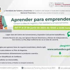 DEL 17 AL 21 DE JUNIOREALIZARÁN CURSO PARA EMPRENDEDORAS Y EMPRENDEDORES