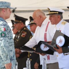 RECONOCE GOBERNADOR VMCC ALTO COMPROMISO DE LA GUARDIA NACIONAL EN SU 5TO. ANIVERSARIO