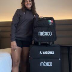 PELEAR UNA MEDALLA OLIMPICA ES LA META PARA ARANZA VAZQUEZ