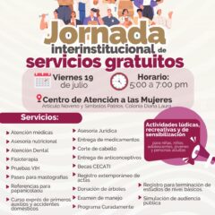 Invita Instituto Municipal de las Mujeres a Jornada Interinstitucional en la colonia Diana Laura