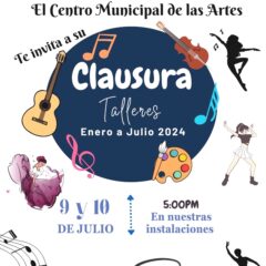 Clausurarán los Cursos del Centro Municipal de las Artes