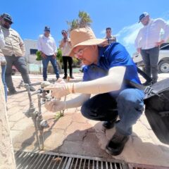 CON RECORRIDOS Y MUESTREOS BUSCA OOMSAPAS LOS CABOS MEJORAR EL SISTEMA DE ABASTO DE AGUA EN EL MUNICIPIO