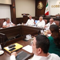 ENCABEZA GOBERNADOR VMCC TERCERA SESIÓN ORDINARIA DEL CONSEJO DE ADMINISTRACIÓN DE LA JEC