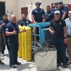 CONTINÚA EL CUERPO DE BOMBEROS DE LOS CABOS CON SU CAPACITACIÓN Y EQUIPAMIENTO CONSTANTE