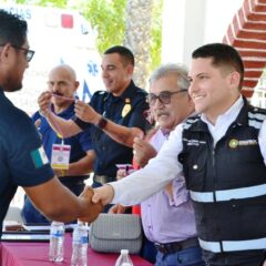 Reconoce Protección Civil Municipal aBomberos Voluntarios de El Pescadero