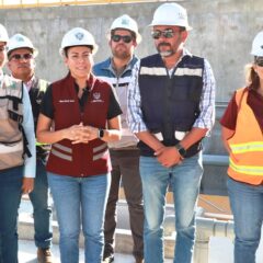 Presenta 100% de avance estructural la nueva planta potabilizadora de agua