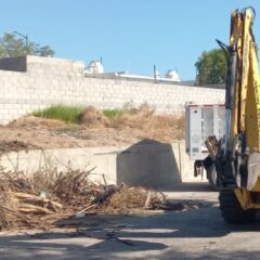 Concluye Servicios Públicos los trabajos de limpieza del arroyo de El Calandrio