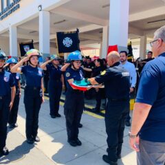 CONMEMORAN EN LOS CABOS EL DÍA DEL BOMBERO