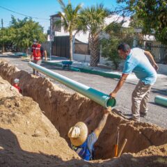 Atendidas 199 fugas por el OOMSAPAS La Paz durante la semana pasada