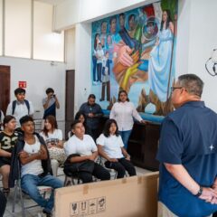 APOYA CON INSUMOS EL AYUNTAMIENTO DE LOS CABOS A PREPARATORIA DE LA COLONIA GASTÉLUM