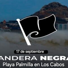 SEVERAS AFECTACIONES EN PLAYA PALMILLA OCASIONAN BANDERA NEGRA DESPUES DE LLUVIAS INTENSAS