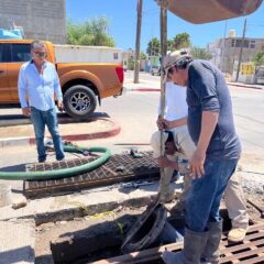 OOMSAPAS LOS CABOS REALIZA REPARACION DE FUGA DE ACUEDUCTO DE LA PLANTA DESALADORA DE CABO SAN LUCAS