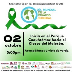 INVITA SEDIF A FAMILIAS A PARTICIPAR EN MARCHA POR LA DISCAPACIDAD