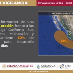 INICIA PROTECCIÓN CIVIL MUNICIPAL MONITOREO DE ZONA DE BAJA PRESIÓN