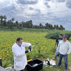 CAPACITAN A PERSONAL GUARDAPARQUES DEL ESTERO JOSEFINO PARA TOMAS DE MUESTRAS Y CALIDAD DEL AGUA