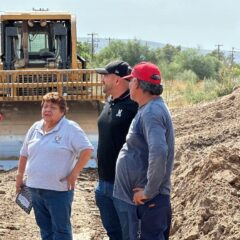 Realiza Servicios Públicos trabajos de encause y desazolve en el arroyo Juan de Dios Angulo