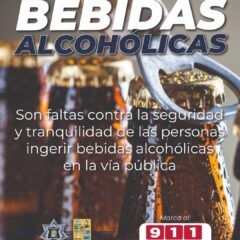 Los Cabos: Exhortan a no ingerir bebidas alcohólicas en vía publica y vehiculos