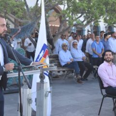 Encabeza presidente municipal Christian AgúndezGómez los honores a la bandera y la clausura de las actividades cívicas del Mes Patrio en Los Cabos