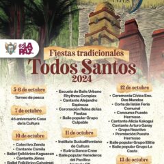 Continúanactividades de las Fiestas Tradicionales de Todos Santos 2024