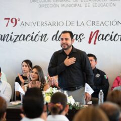 Conmemora Gobierno de Los Cabos 79 Aniversario de la creación de la ONU