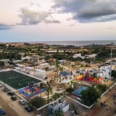 ENTREGA ALCALDE CHRISTIAN AGÚNDEZ PARQUE POLIDEPORTIVO EN LA COLONIA LA PLAYA