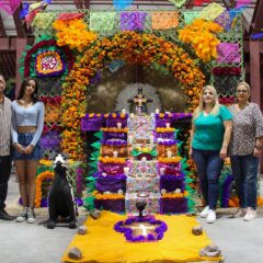 Inauguran altar de muertos en memoria de Humberto Zárate Barboza, destacado beisbolista local