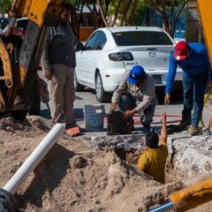 Atendidas 147 fugas por el OOMSAPAS La Paz, durante la semana pasada