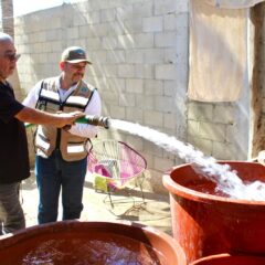 PROGRAMA EMERGENTE DE AGUA EN PIPAS LLEGA A LA COLONIA CANGREJOS 1 Y 3 EN CABO SAN LUCAS