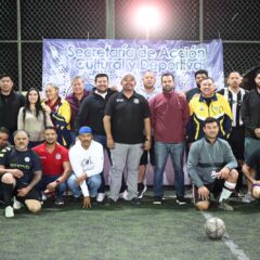 Inauguran primer Torneo Burocrático De Fútbol Rápido 2024-2025 en Los Cabos