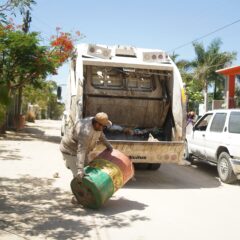 Recoletó Servicios Públicos de Los Cabos 9.6 toneladas de basura en noviembre