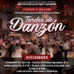 Los miércoles son “Tardes de Danzón” en la plaza pública León Cota Collins