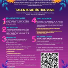 IMM invita al talento artístico a participar en escenario del “Carnaval La Paz 2025”